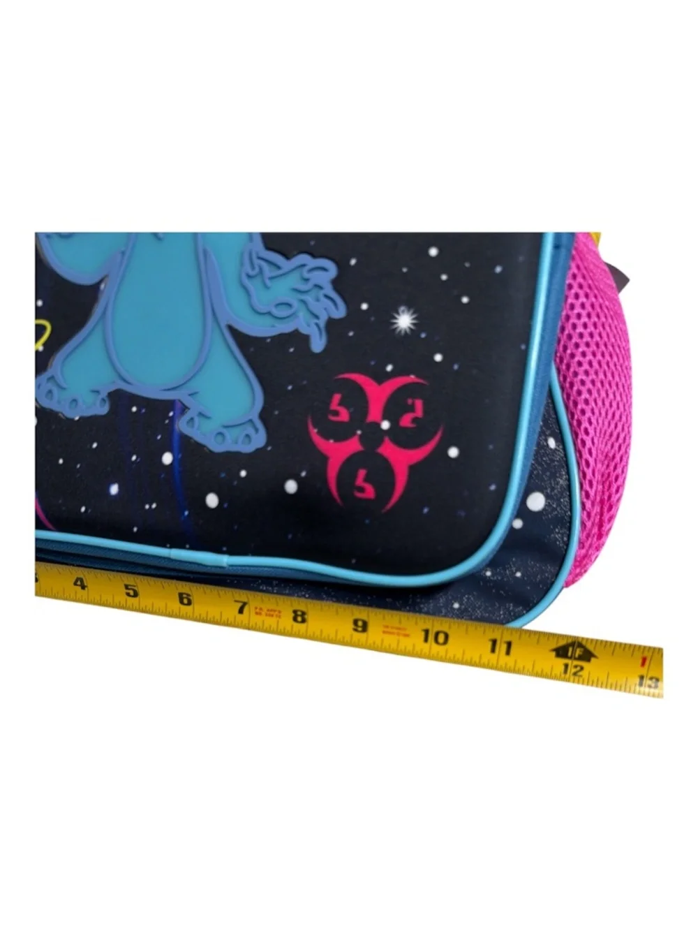 Disney Lilo & Stitch Backpack Out Of This World. Flashing Lights Front